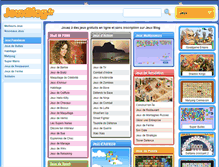 Tablet Screenshot of jeux-blog.fr